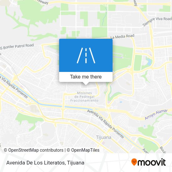 Avenida De Los Literatos map