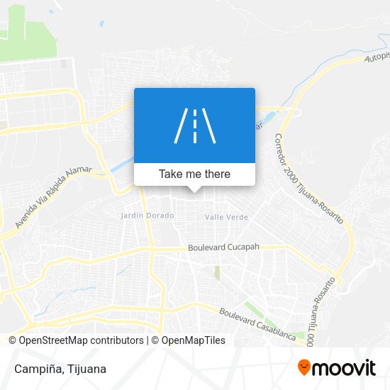 Mapa de Campiña