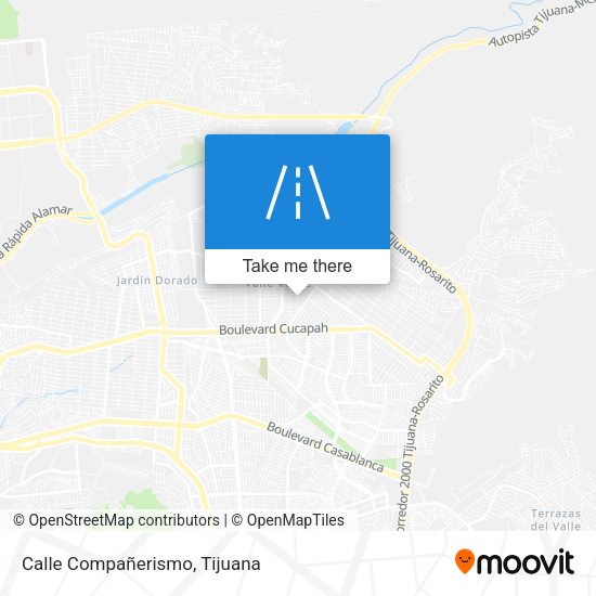 Calle Compañerismo map