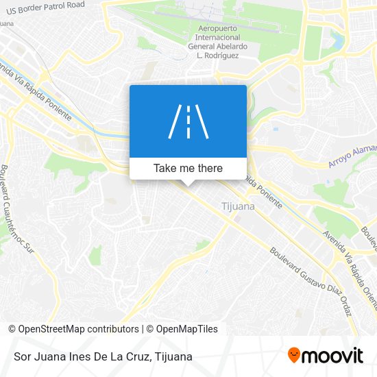Sor Juana Ines De La Cruz map