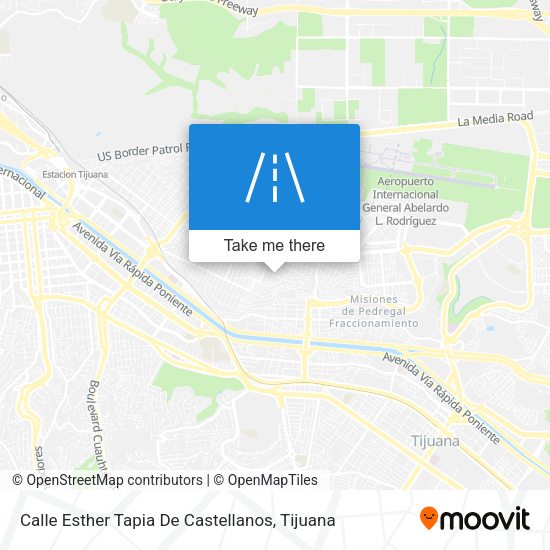 Calle Esther Tapia De Castellanos map