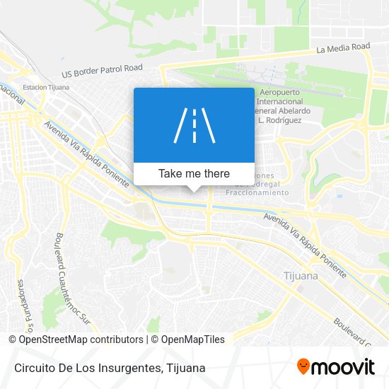 Circuito De Los Insurgentes map