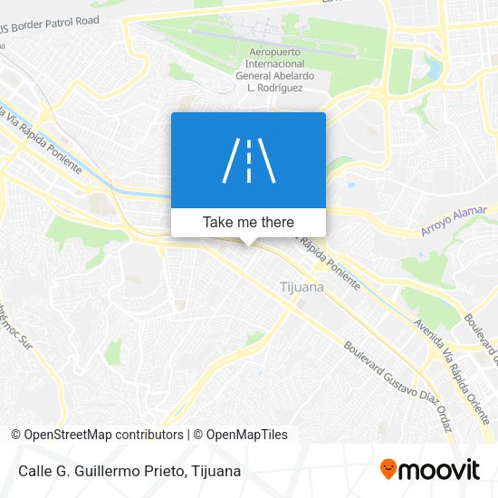 Calle G. Guillermo Prieto map