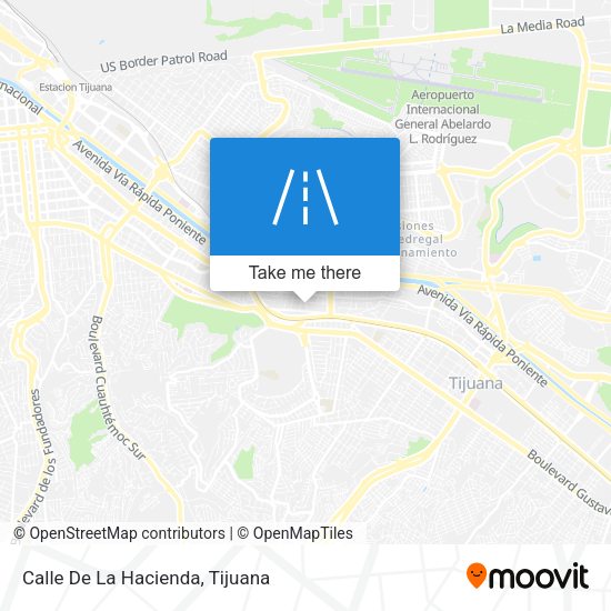 Calle De La Hacienda map