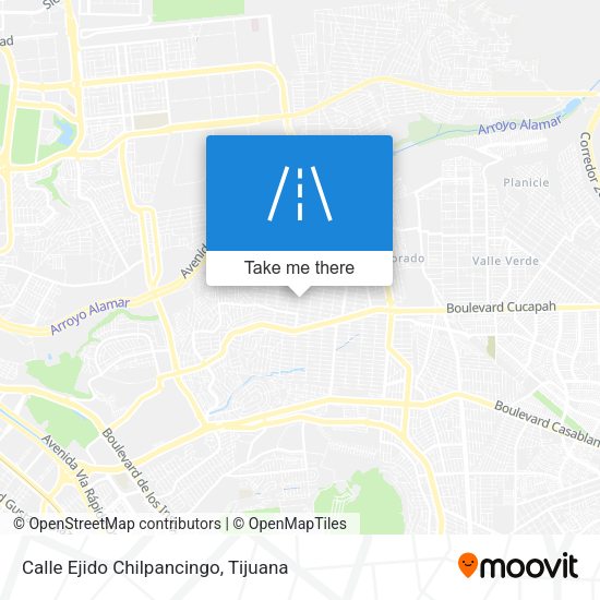 Calle Ejido Chilpancingo map