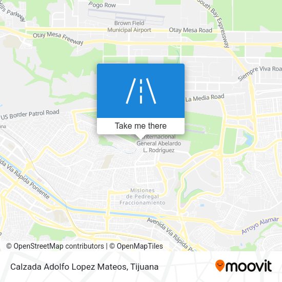 Calzada Adolfo Lopez Mateos map