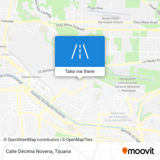Calle Décima Novena map