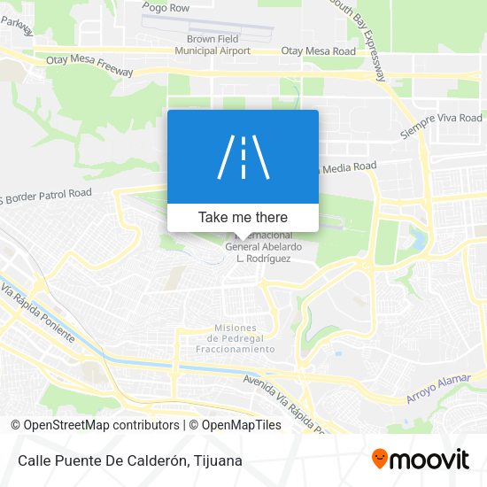 Mapa de Calle Puente De Calderón