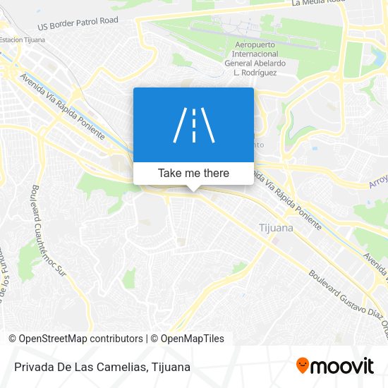 Privada De Las Camelias map