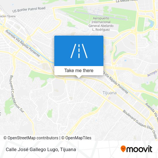 Calle José Gallego Lugo map