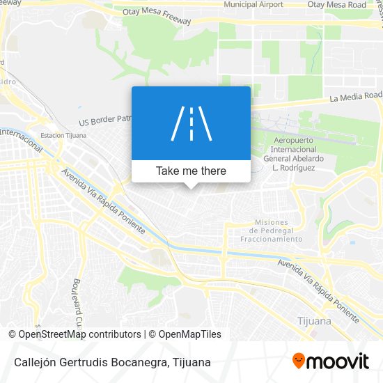 Mapa de Callejón Gertrudis Bocanegra