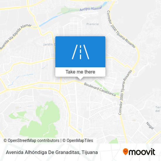 Avenida Alhóndiga De Granaditas map