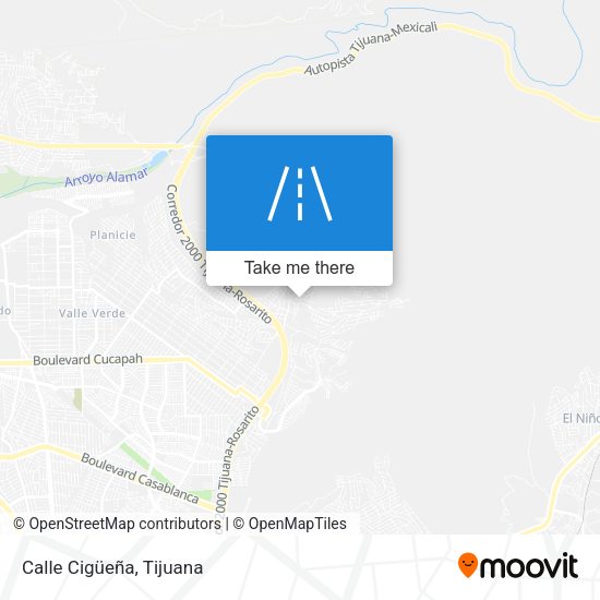 Calle Cigüeña map