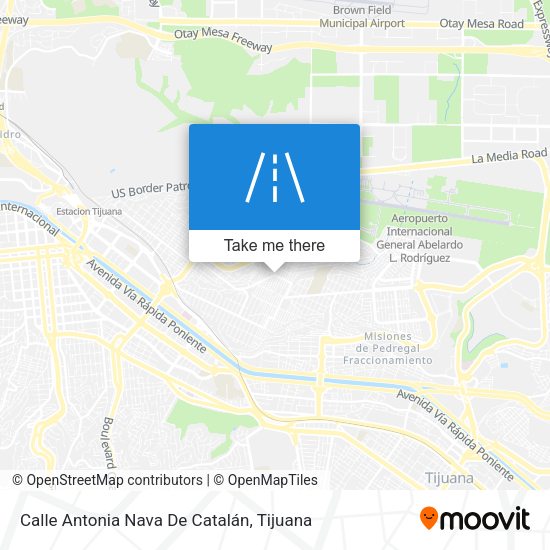 Calle Antonia Nava De Catalán map