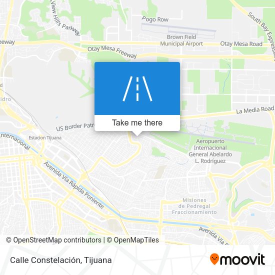 Mapa de Calle Constelación