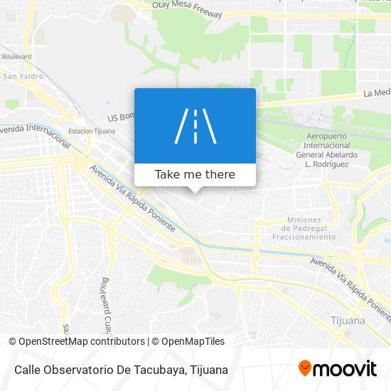 How to get to Calle Observatorio De Tacubaya in Tijuana by Bus?