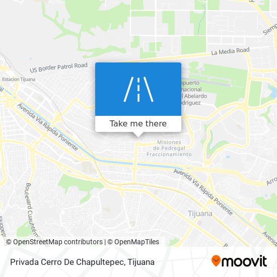 Privada Cerro De Chapultepec map