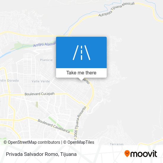 Privada Salvador Romo map