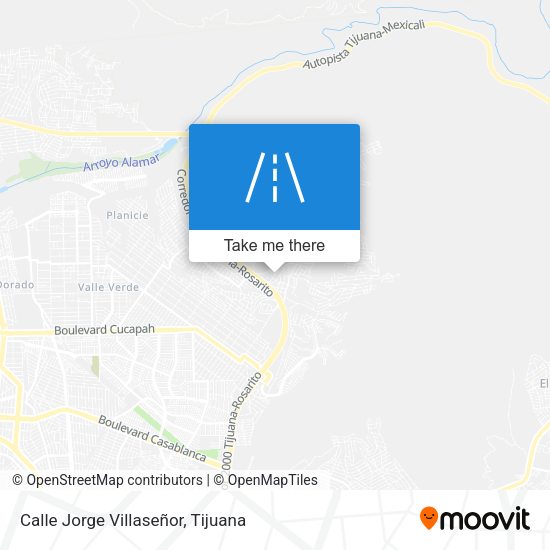 Mapa de Calle Jorge Villaseñor