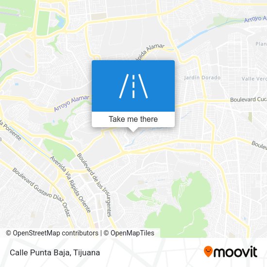 Calle Punta Baja map