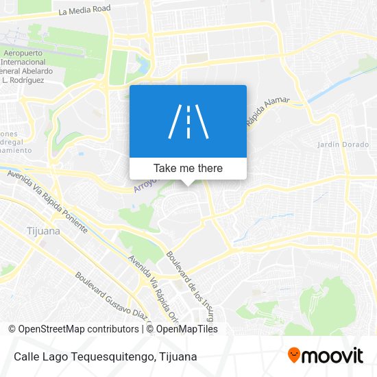 Calle Lago Tequesquitengo map