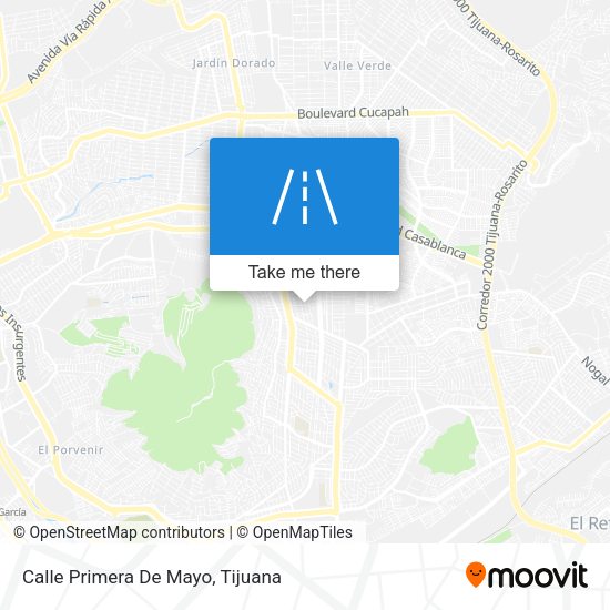 Calle Primera De Mayo map
