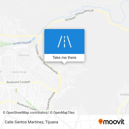 Calle Santos Martínez map