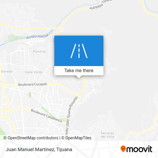 Juan Manuel Martínez map