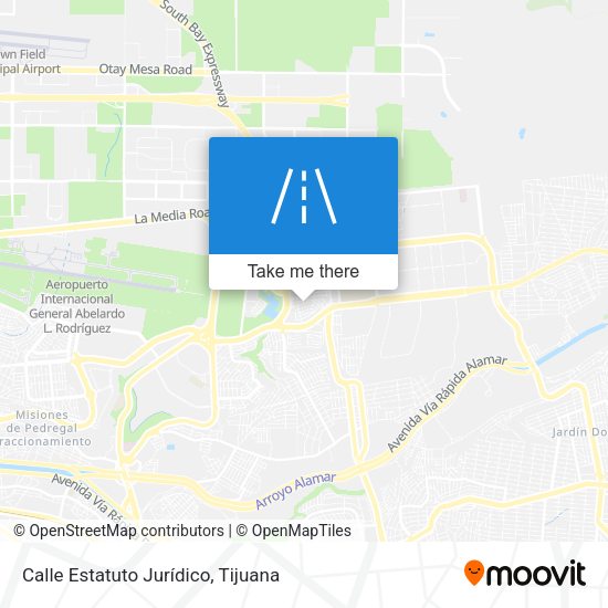 Mapa de Calle Estatuto Jurídico