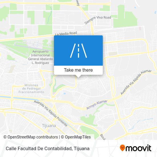 Calle Facultad De Contabilidad map