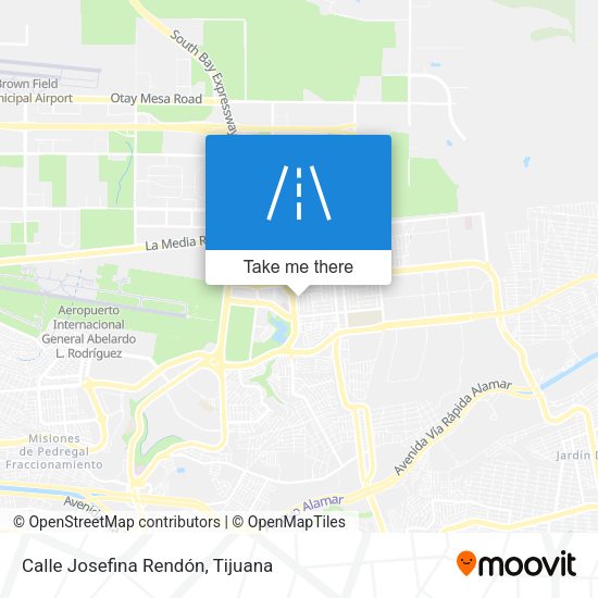 Calle Josefina Rendón map