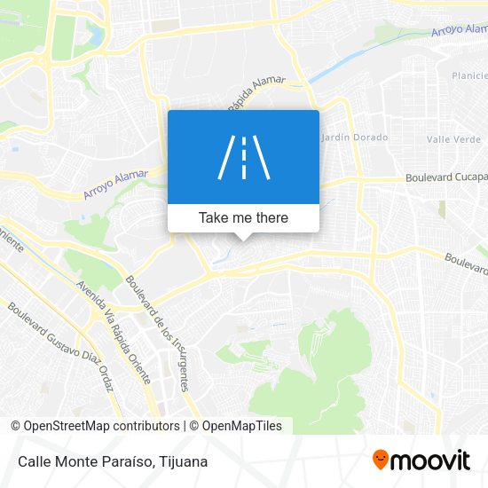 Calle Monte Paraíso map