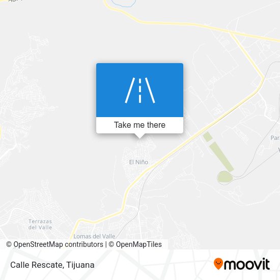 Mapa de Calle Rescate