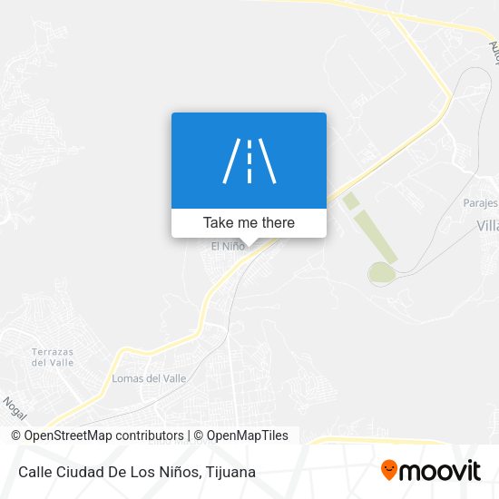 Mapa de Calle Ciudad De Los Niños