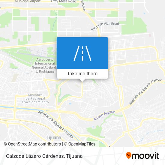 Mapa de Calzada Lázaro Cárdenas