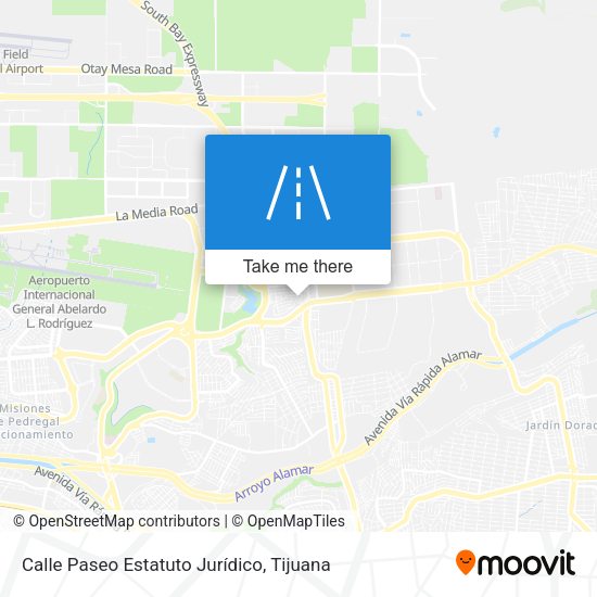 Mapa de Calle Paseo Estatuto Jurídico