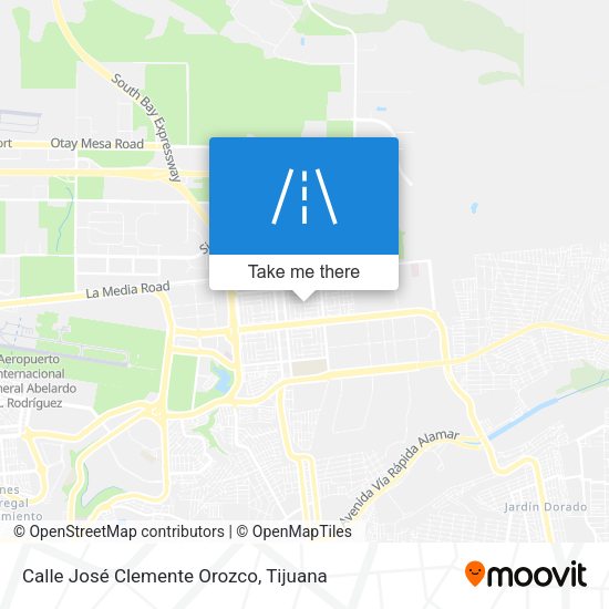 Calle José Clemente Orozco map