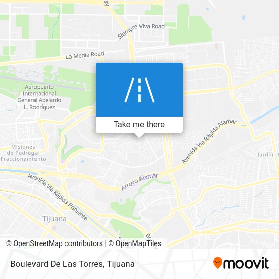 Boulevard De Las Torres map
