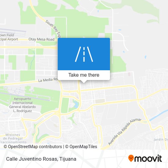 Calle Juventino Rosas map