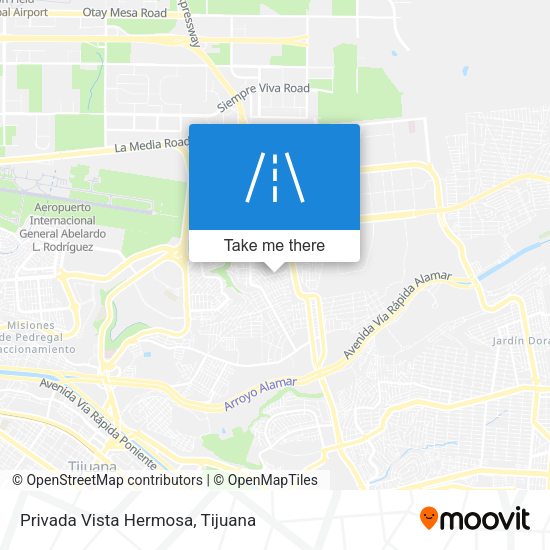 Privada Vista Hermosa map