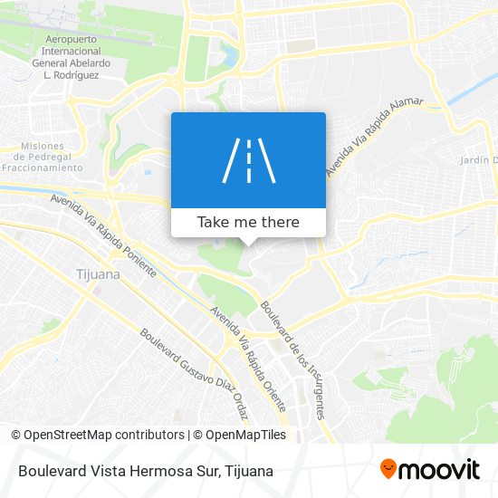 How to get to Boulevard Vista Hermosa Sur in Tijuana by Bus?