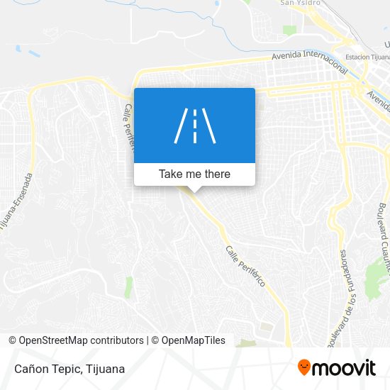 Mapa de Cañon Tepic