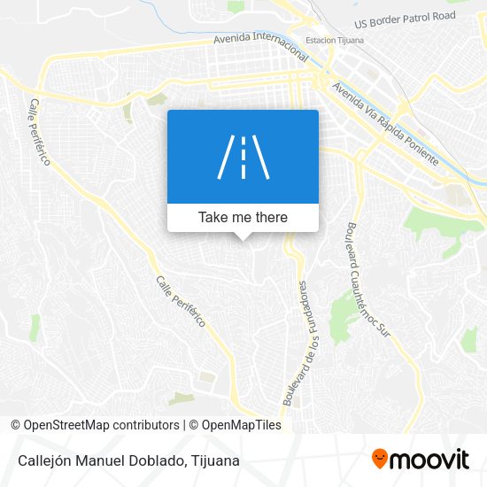 Callejón Manuel Doblado map