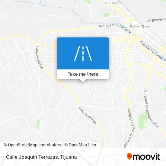 Calle Joaquín Terrazas map