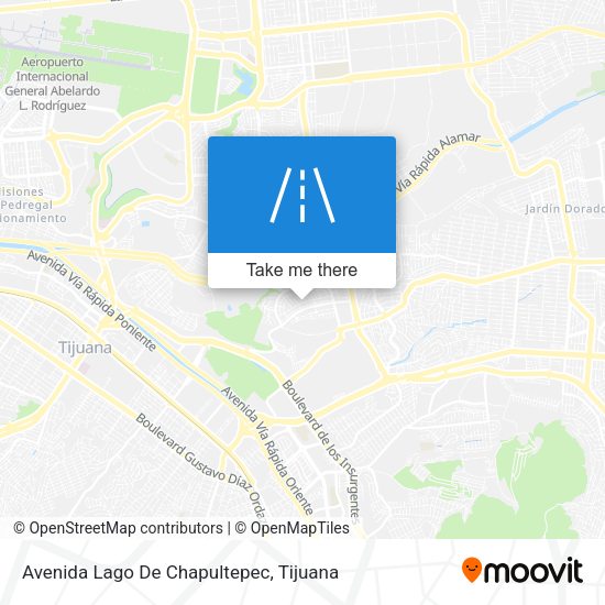 Avenida Lago De Chapultepec map