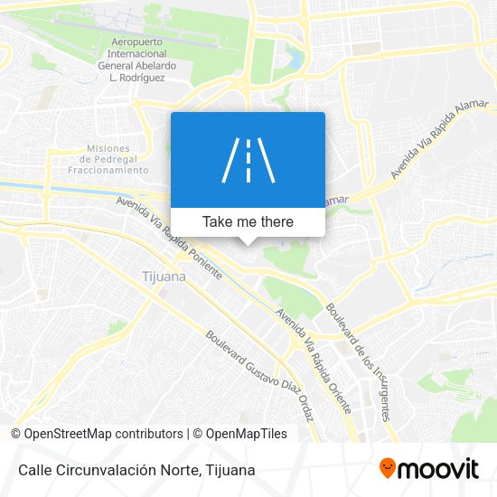 Calle Circunvalación Norte map