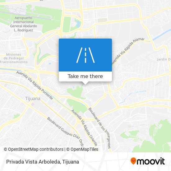 Privada Vista Arboleda map