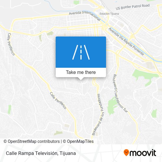 Calle Rampa Televisión map