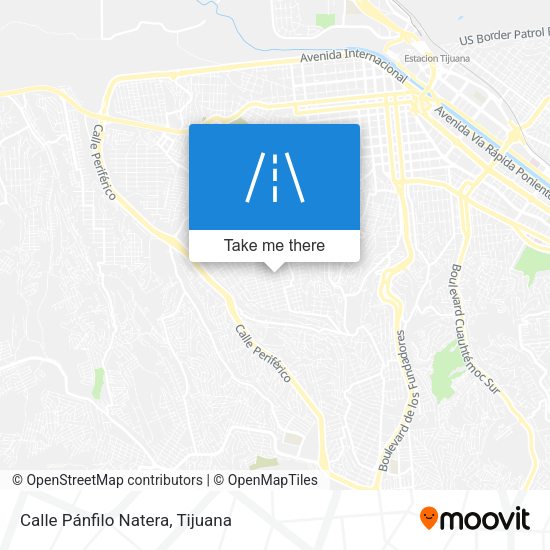Calle Pánfilo Natera map