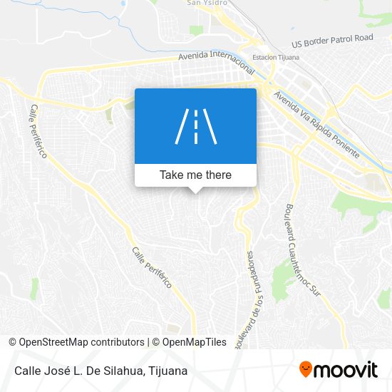 Calle José L. De Silahua map